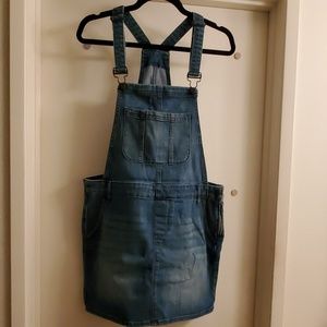 Gap overalls skirt